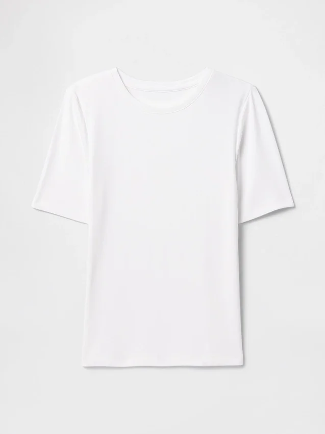 T-shirt moderne à col rond