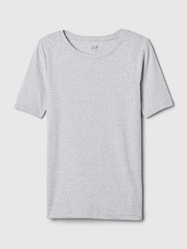 T-shirt moderne à col rond