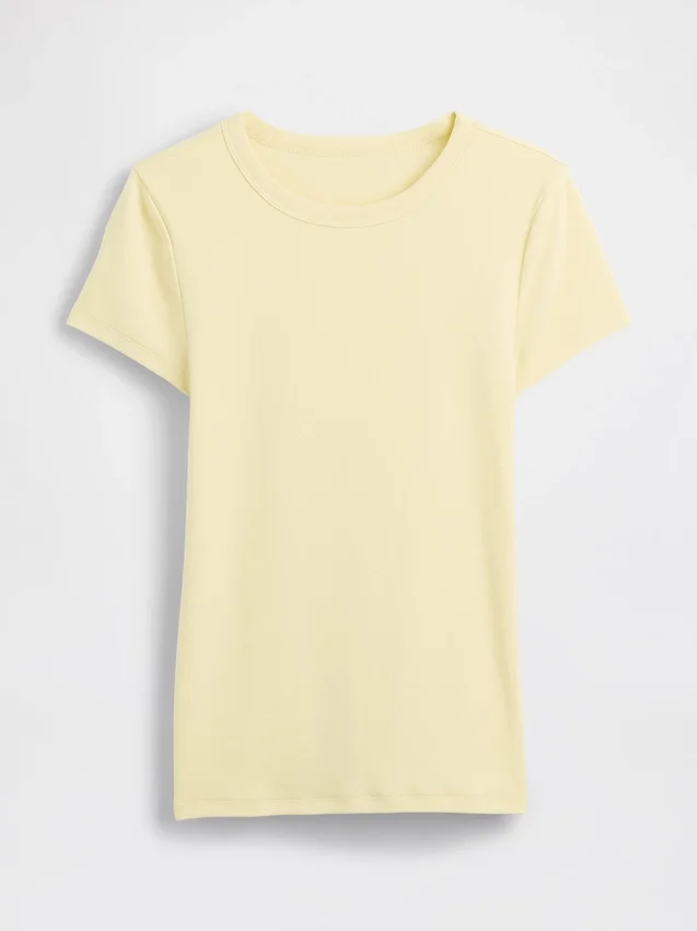 T-shirt moderne à col rond