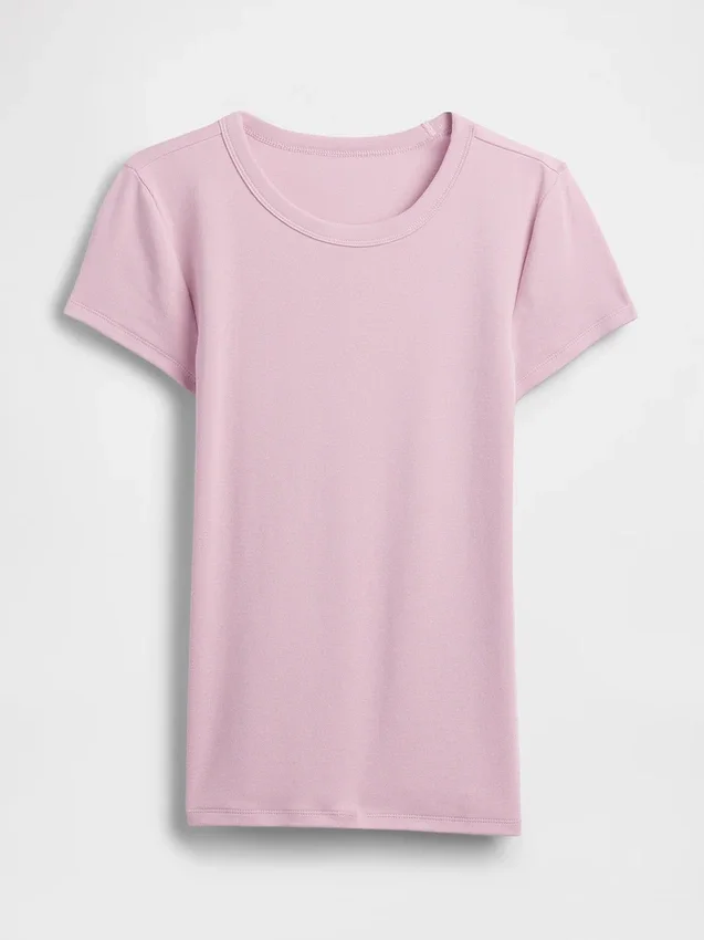 T-shirt moderne à col rond