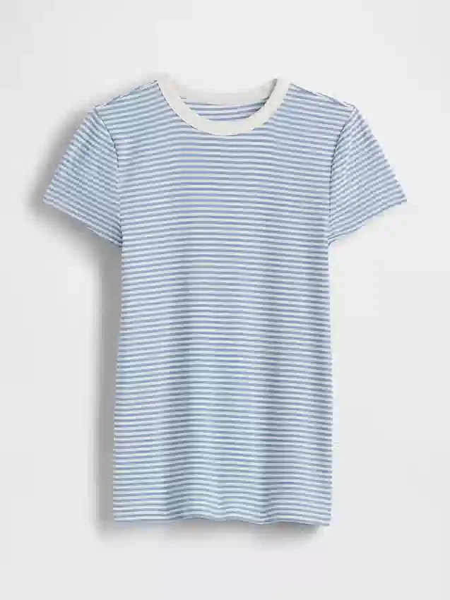 T-shirt moderne à col rond