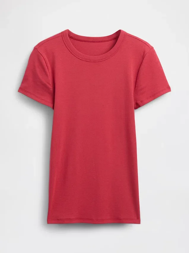 T-shirt moderne à col rond