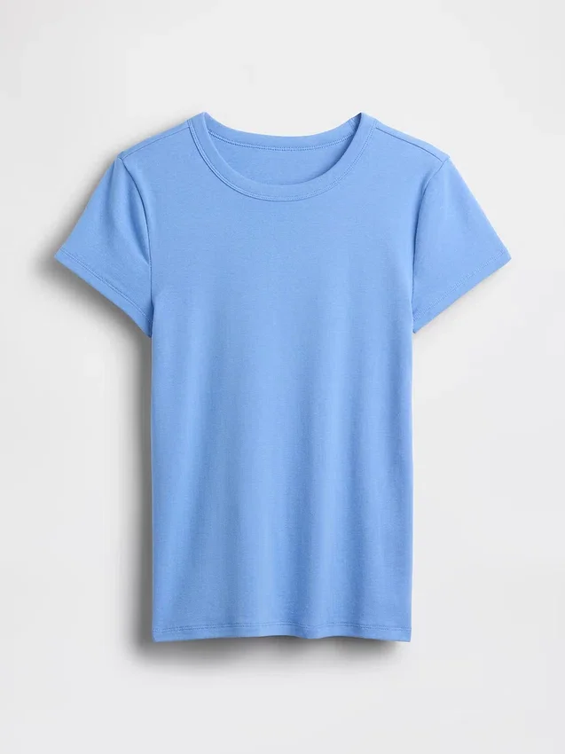 T-shirt moderne à col rond