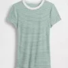 T-shirt moderne à col rond