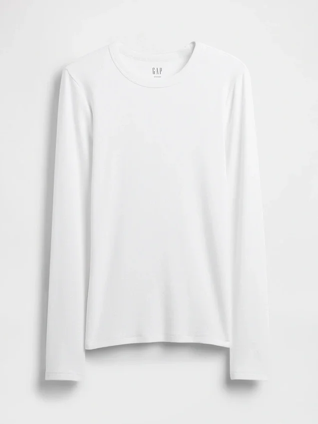 T-shirt moderne à col rond