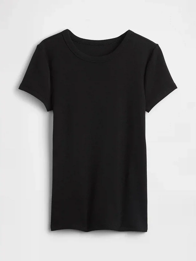 T-shirt moderne à col rond