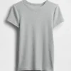 T-shirt moderne à col rond