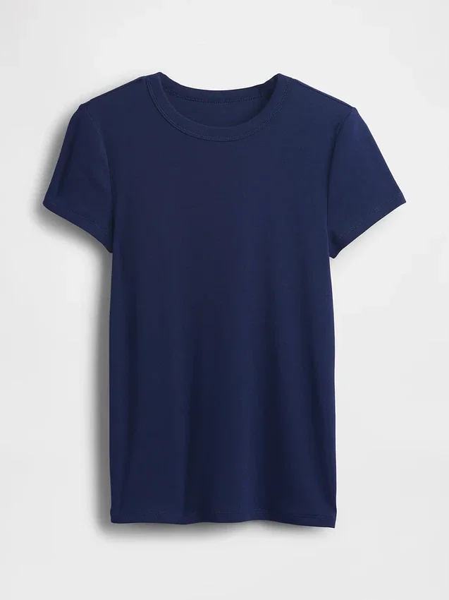 T-shirt moderne à col rond