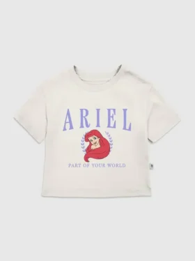 T-shirt à motif « Ariel Collegiate » pour tout-petits