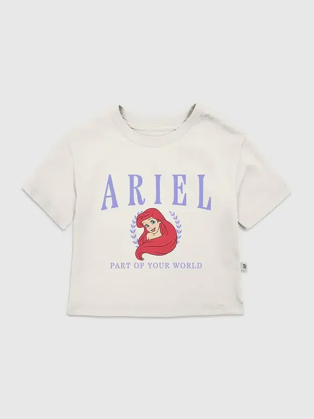 T-shirt à motif « Ariel Collegiate » pour tout-petits