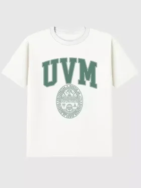 T-shirt à motif « College Crest » de l’université du Vermont