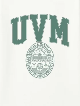 T-shirt à motif « College Crest » de l’université du Vermont