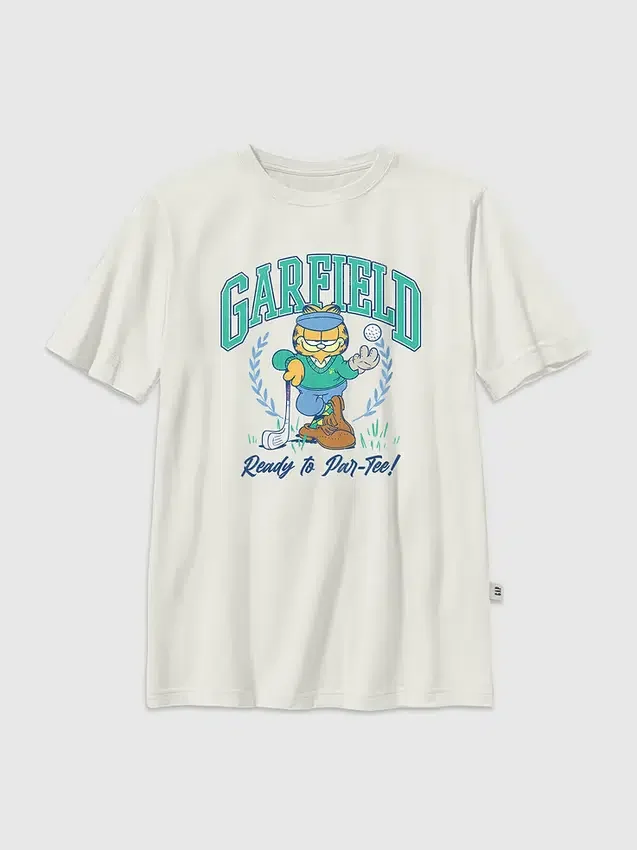 T-shirt à motif Garfield Golf pour enfants