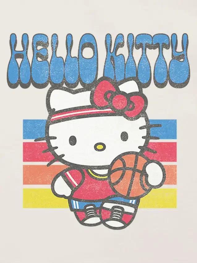 T-shirt à motif Hello Kitty « Basketball » pour tout-petits