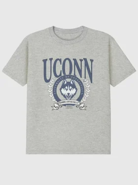 T-shirt à motif « Laurel Crest » de l'UConn