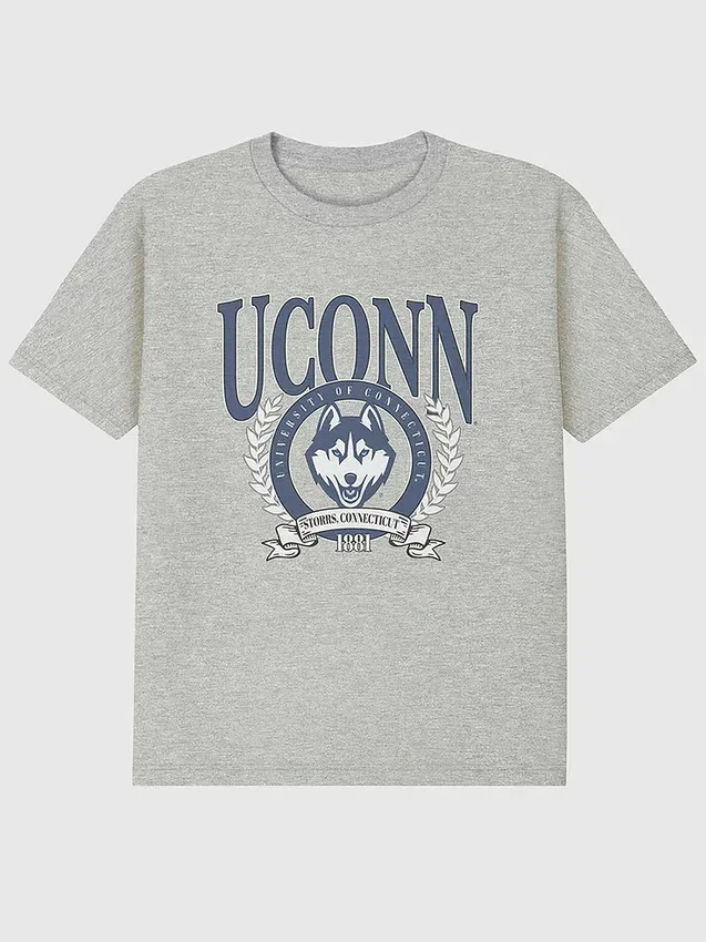 T-shirt à motif « Laurel Crest » de l'UConn