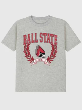 T-shirt à motif « Laurels Dark » de l’université Ball State