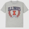 T-shirt à motif « Laurels Dark » de l’université de l’Illinois