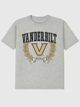 T-shirt à motif « Laurels Dark » de l’université de Vanderbilt
