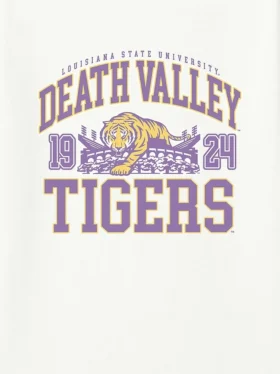 T-shirt à motif « LSU Death Valley Tigers »