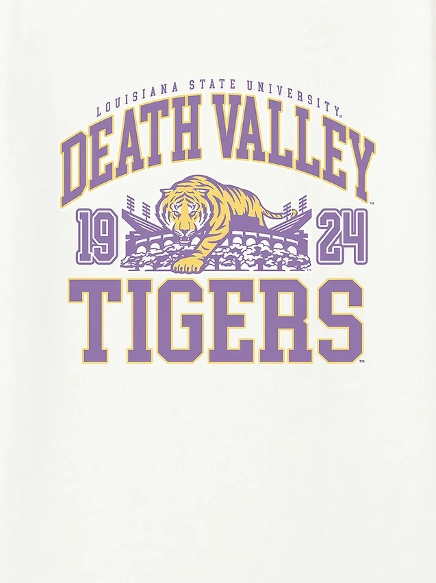 T-shirt à motif « LSU Death Valley Tigers »