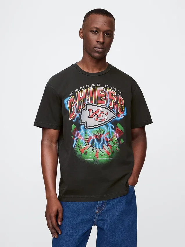 T-shirt à motif NFL Kansas City Chiefs pour adulte