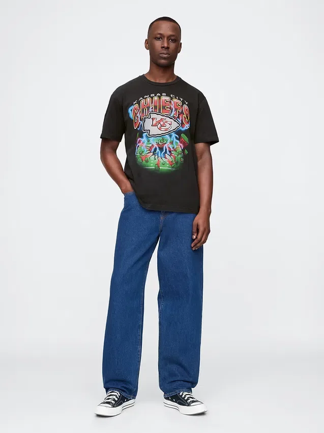 T-shirt à motif NFL Kansas City Chiefs pour adulte
