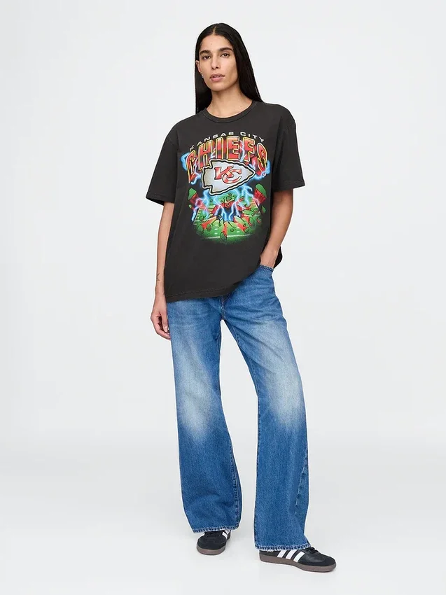 T-shirt à motif NFL Kansas City Chiefs pour adulte