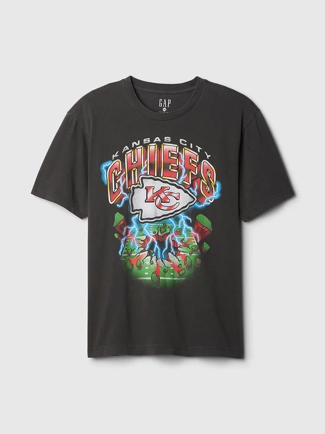 T-shirt à motif NFL Kansas City Chiefs pour adulte