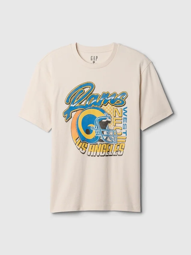 T-shirt à motif NFL Los Angeles Rams