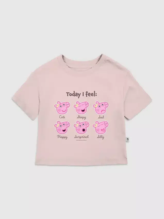 T-shirt à motif Peppa Pig « Moods » pour tout-petits