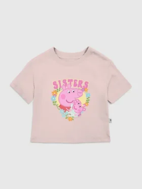 T-shirt à motif « Peppa Pig Sisters » pour tout-petits