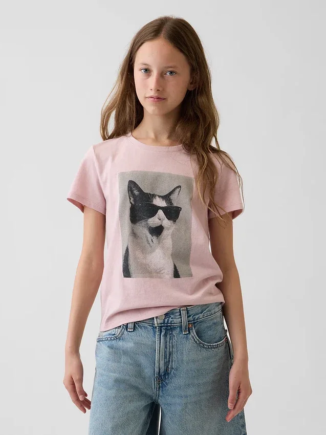 T-shirt à motif pour enfants
