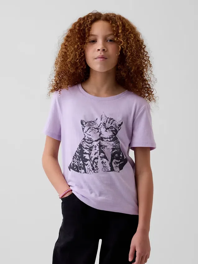 T-shirt à motif pour enfants
