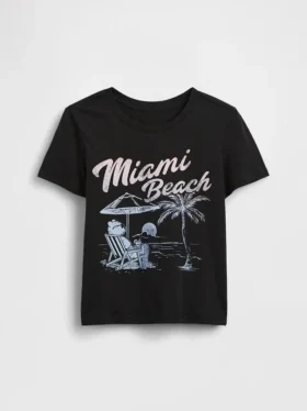 T-shirt à motif pour enfants