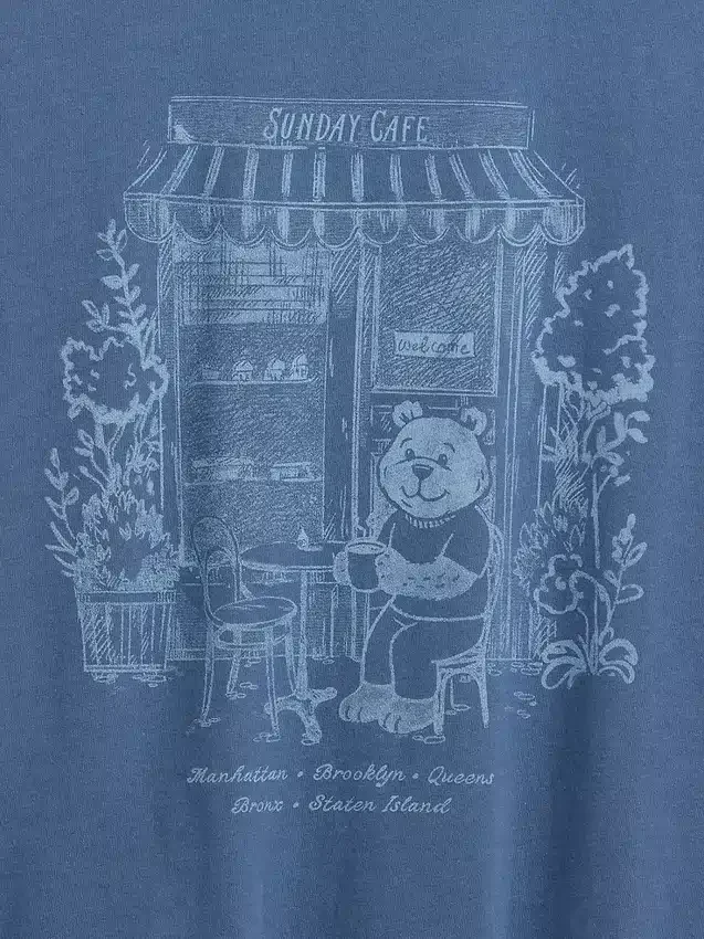 T-shirt à motif pour enfants