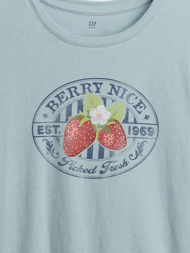 T-shirt à motif pour enfants