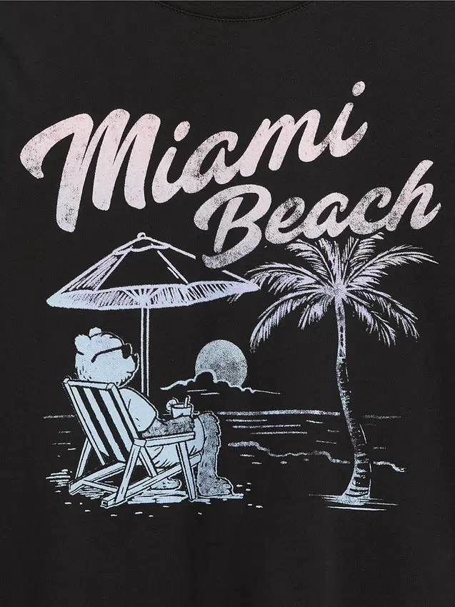 T-shirt à motif pour enfants