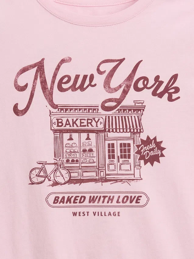 T-shirt à motif pour enfants