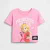 T-shirt à motif Princesse Peach pour tout-petits
