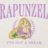 T-shirt à motif « Rapunzel Collegiate » pour tout-petits