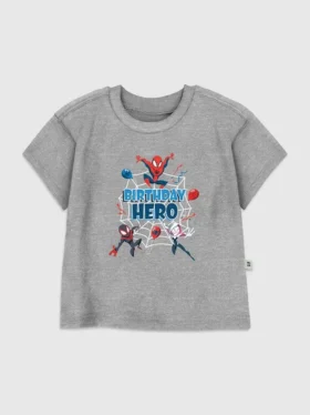 T-shirt à motif « Spider-Man Birthday Hero » pour tout-petits