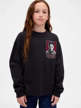 T-shirt à motif « Stranger Things » pour enfants
