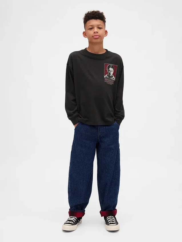 T-shirt à motif « Stranger Things » pour enfants