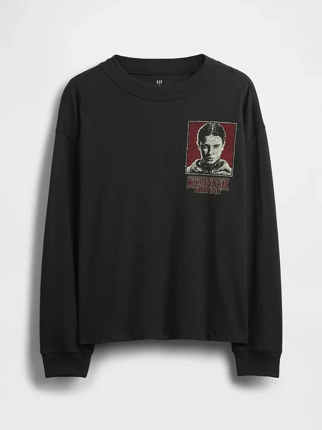 T-shirt à motif « Stranger Things » pour enfants