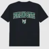 T-shirt noir avec le logo « Arch Logo » de l’université d’État de Portland