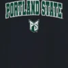 T-shirt noir avec le logo « Arch Logo » de l’université d’État de Portland