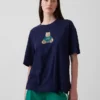 T-shirt oversize avec logo Brannan Bear