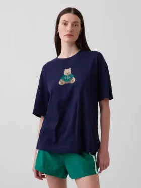 T-shirt oversize avec logo Brannan Bear
