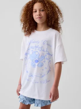 T-shirt oversize Care Bears pour enfants